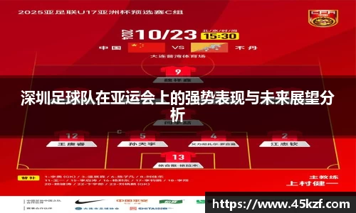 深圳足球队在亚运会上的强势表现与未来展望分析